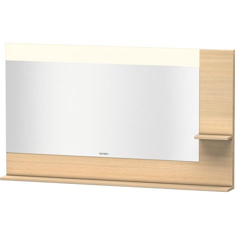 Miroir DuravitVERO 142x1400x800m avec éclairage chêne méditerranéen