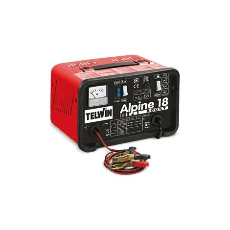 CARICABATTERIA ALPINE 18 TELWIN - BOOST VOLT 12/24 AH 14-6/185-90 - 1 pezzo (1/2)