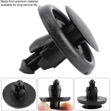 Agrafes de fixation pour garde-boue automobile – Clips rivet pour attache de pare-boue et capot – Référence 90467-07166 – Lot de 50 pièces (1/5)