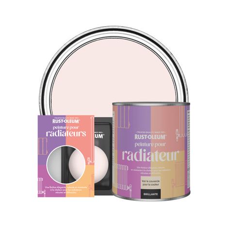 Rust-Oleum Peinture pour radiateurs brillante - Rose de Chine (1/3)