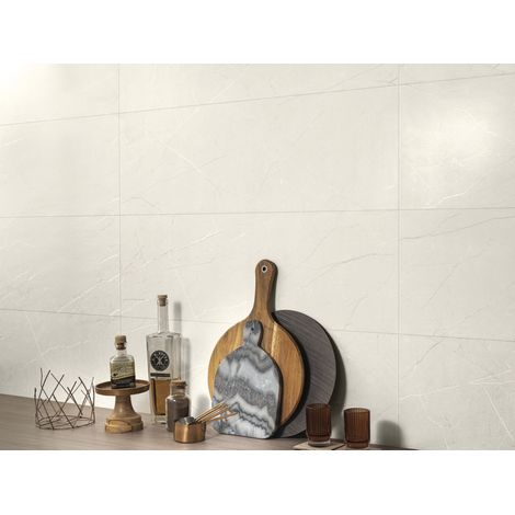 Faïence - MUSE - IVORY - Naturel - 90x30x1,17cm (1/3)
