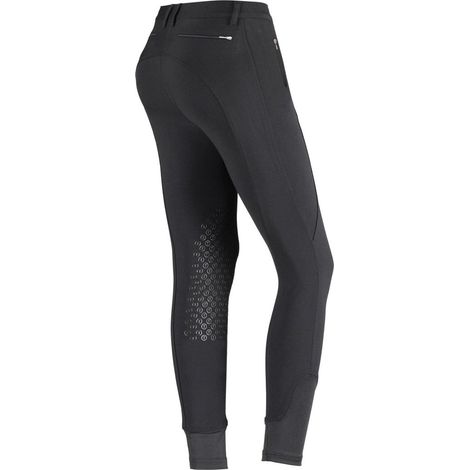 Pantloni da equitazione donna Gemma con grip antiscivolo: 46, Bianco (01) (1/2)