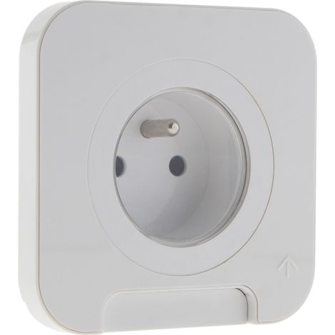 Prise étanche Cover IP44 16A - Blanc - Protec