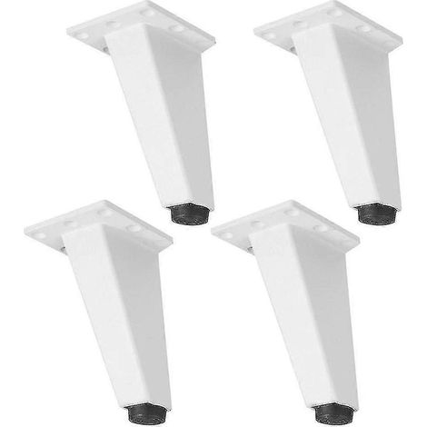 Pieds de support pour meubles 8/10 cm, pieds noirs pour armoires, pieds de table, pieds de canapé-lit, pieds de coiffeuse (1/5)