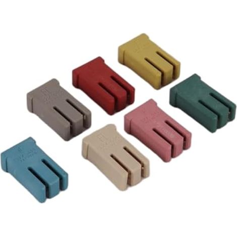 Kit de 14 Mini fusibles à Cartouche fendus de Forme MCASE pour l'automobile, pour Les Circuits de Commande d'alimentation et de freinage de remorque (15-60 A) (1/5)