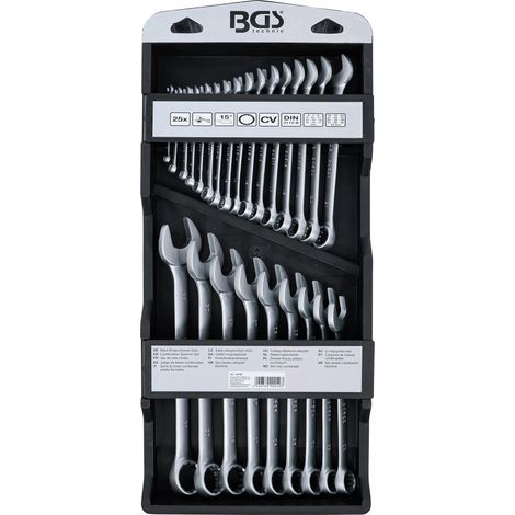 BGS  Juego  de  llaves  combinadas  SW  6  -  32  mm  25  pzs.  -  30100