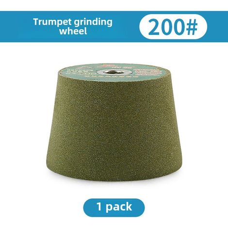 Smerigliatrice tipo di pietra corno 200 di ammenda Per la molatura e la lucidatura del granito, cemento, Lavorazione del metallo, ceramica Testa di macinazione per smerigliatrice angolare (1/5)
