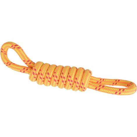 Jouet pour Chien "Corde Nœud 2 Poignées" 36cm Orange (1/2)