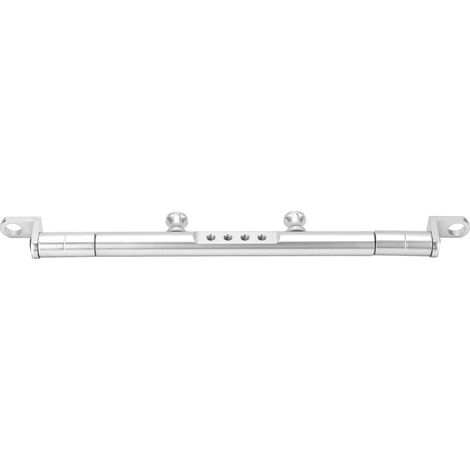 Universelle Motorradhalterung aus Aluminiumlegierung für Lautsprecher und Stoppuhr, multifunktionaler, ausziehbarer Gepäckträger, Silber (1/5)