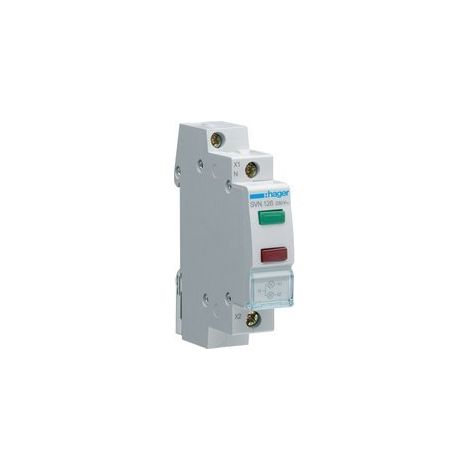 Lámpara modular trifásica verde/roja 230V CA SVN126