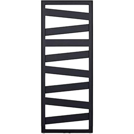 Termoarredo Zehnder Ribbon H 1017 Nero Opaco Largh 60 cm (1/2)