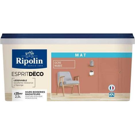RIPOLIN Peinture esprit deco multi-supports 2,5l
