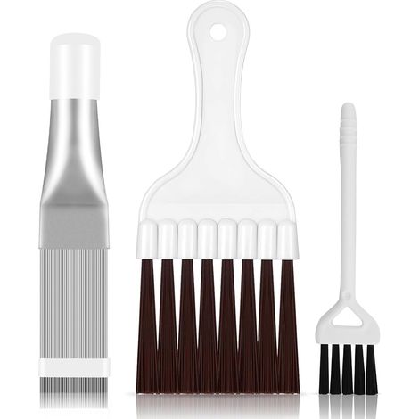 Lot de 3 Peignes à lamelles pour sèche-Linge, Brosse de Nettoyage pour sèche-Linge, pour climatiseur condensateur Palmes de climatisation réfrigérateurs (1/5)