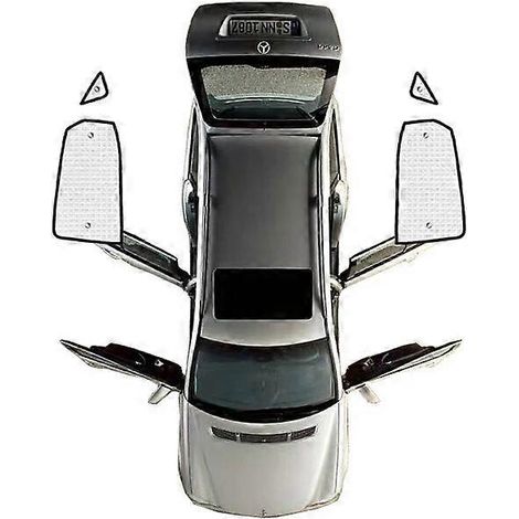 Pare-soleil latéraux pour MG ZS ZS11 MGZS ZX 2018-2023 : protection solaire anti-UV pour pare-brise et vitres arrière. (1/5)
