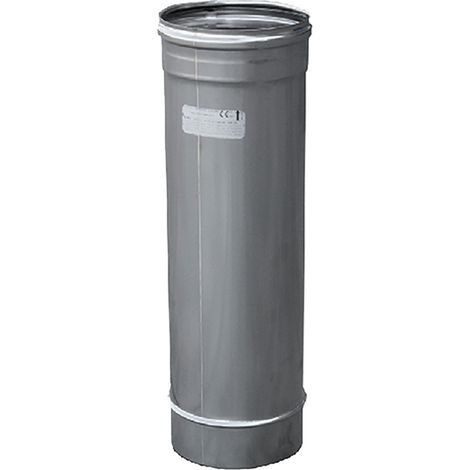 Tubo per canna fumaria in acciaio inox - Misure: Ø cm 30 mt 0.5 - 4 pz