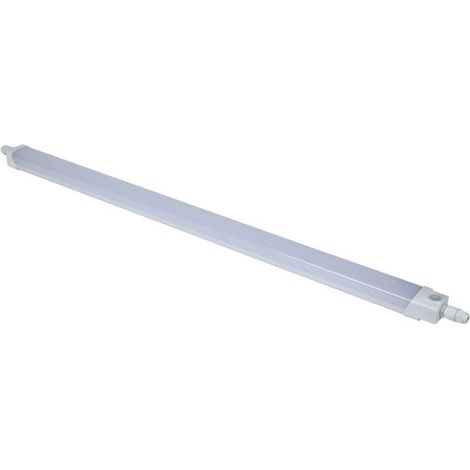 Réglette LED Étanche avec Détecteur IP65 36W 110lm/w - Blanc Neutre (4000K - 5500K) - SILAMP (1/2)