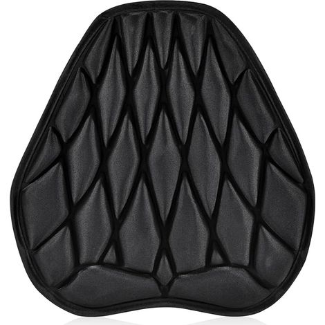 Housse de siège de moto ATV rembourrée - Coussin de siège de moto en maille 3D - Refroidissement à l'air - Taille L (1/5)