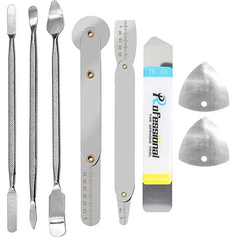 Lot de 8 outils multifonction, kit reparation électronique, Kit d'outils de réparation pour iPhone, Téléphone, pc portable, smartphone et (1/5)