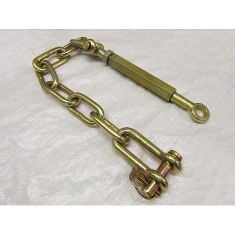 Tractor Stabilizer Check Chain Assembly (Universal 3 Point Hitch Sway Chains)