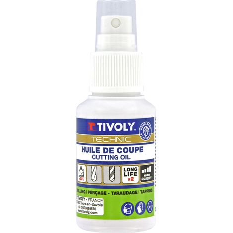 Tivoly • Huile de coupe Biodégradable 50ml Spray