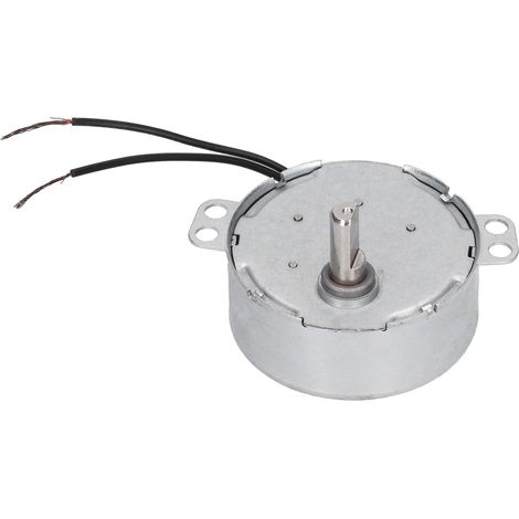 TYC-Synchronmotor, 2,5–3 U/min, 50/60 Hz, Rechts-/Linkslauf, Mikrorotation, 4 W, Wechselstrom 110–127 V (1/5)