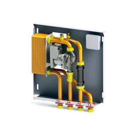 SCAMBIATORE KIT 34 PIASTRE 30KW MODULO INTERFACCIA TERMOPRODOTTO CALDAIA (24449) (1/3)