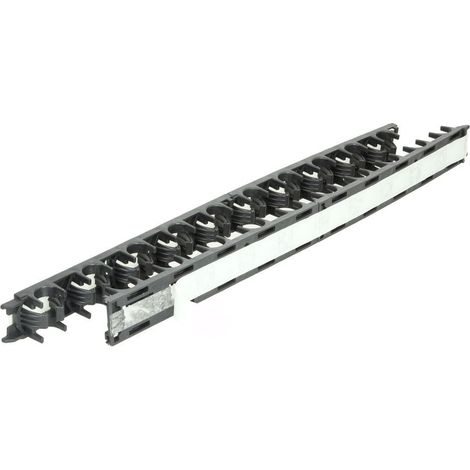 Rail de montage à clipser SilverTec 16-22 mm autocollant
