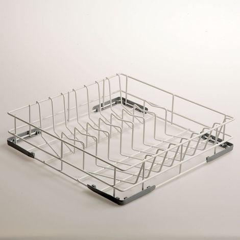 Casier de lavage pour 14 assiettes en acier rilsanisé - Diamond