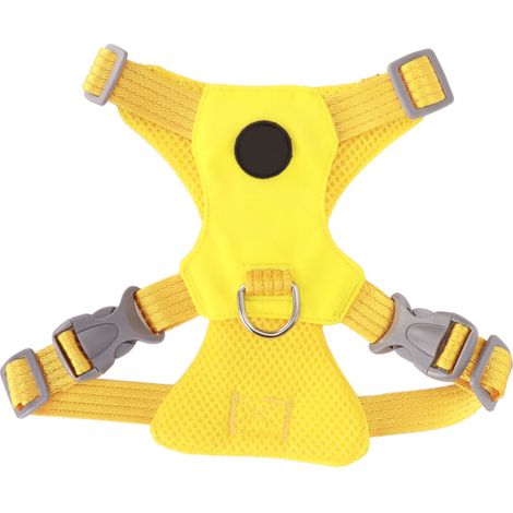Jeffergarden Gilet Sécurité Doux pour Petit Animal – Harnais Respirant Polyvalent, pour Chiot, Chat Taille Petite (Jaune Oie, S) (1/5)