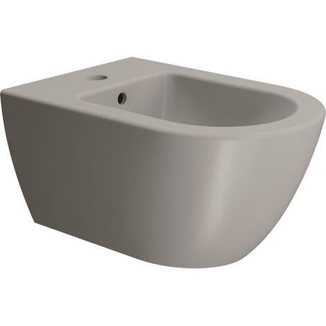 Bidet suspendu PURA 36x55cm, tortora mat (1/2)