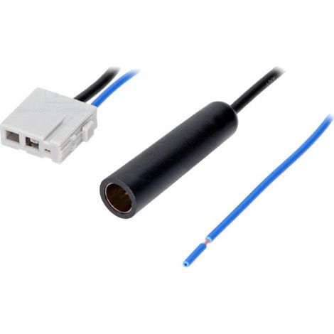 Adaptateur Antenne DIN F compatible avec Nissan Almera Juke Navara Pathfinder Qashqai Tiida Versa X-Trail