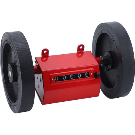 Compteur de longueur à rouleau à 5 chiffres, boîtier en acier inoxydable antirouille, pour cuir (1/5)