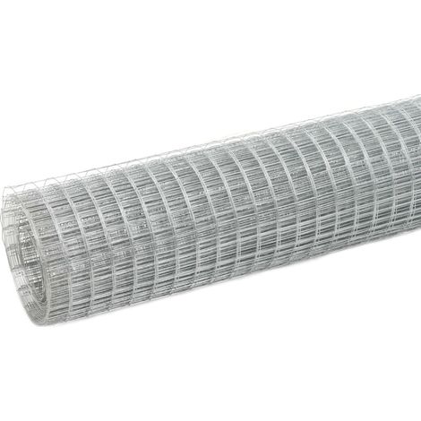 Maison Exclusive - Maschendraht Verzinkter Stahl 25x0,5 m Silbern