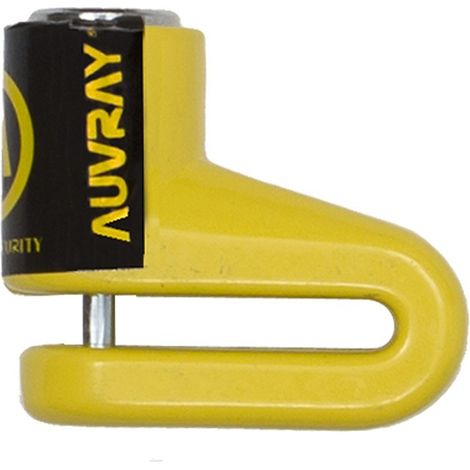Candado de disco Auvray BD16 - amarillo, diámetro del pasador 6 mm (1/3)