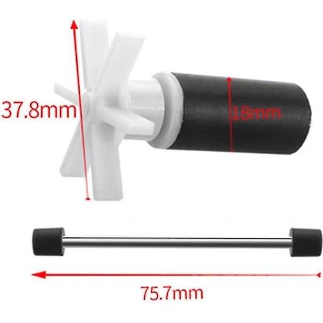 Hélice de roue pour filtre submersible Starlight, rotor de rechange en acier inoxydable pour filtre électrique, turbine de remplacement Lay Z Spa - cdsx (1/4)