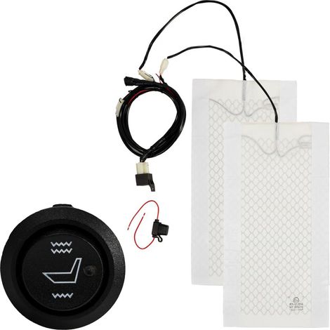 Sitzheizung Auto 12V Carbon Nachrüsten - 2 Heizmatten Set - Universal Kfz PKW Heizmatte AR868 (1/5)
