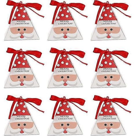 Set mit 40 dekorativen Papierboxen für Weihnachtssüßigkeiten, Pralinen, Partys, Zuhause, Büro, Weihnachtsdekorationen (1/5)