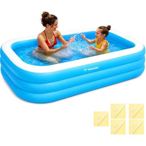 Piscine gonflable Trizand 185x130x50cm (1/5)