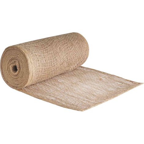 Rollo de yute Natural 25 x 10000 cm vidaXL