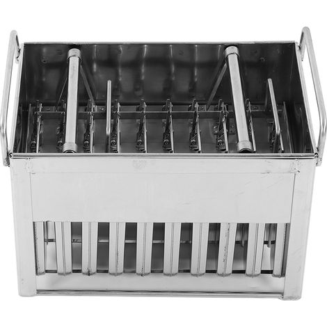 Machine à mouler les glaces en acier inoxydable, capacité de 40 pièces, bâton de crème pour la maison et l'été (1/5)