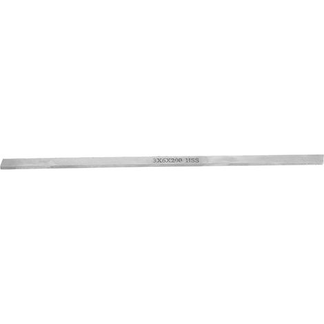 Hochgeschwindigkeitsstahl Weißstahlband, Stahlstangenband für Drehmaschinen, Starke Schneidkraft, Dünne Metallstreifen für Drehwerkzeuge (3 6 200 mm).
