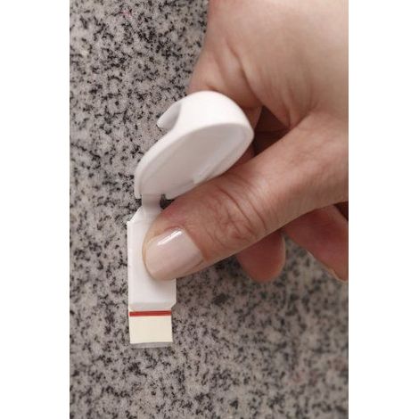 Crochet petit et ovale tesa Powerstrip® tesa 57519-00000-20 chrome (mat) 3 pc(s) (1/5)