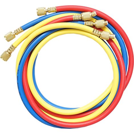 Set di tubi flessibili refrigeranti da 1,5 m per AC freon R143A, R502, R22, R12 Breckner Germany