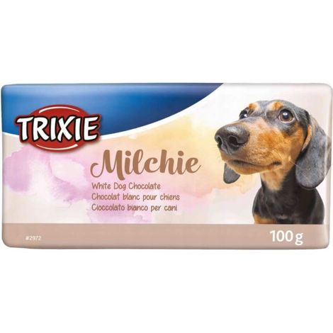 Pochúťka Trixie čokoláda mliečna 100g (1/2)