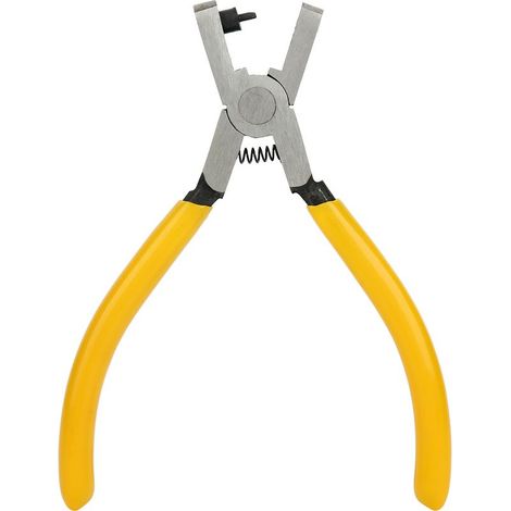 Pince de perçage de lien de bande, pinces jaunes, bracelets en cuir de bande d'oeillet pour des bandes de montre de perçage, ceintures en cuir de papier 【Cadeau de Noël, cadeau du Nouvel An】 (1/5)