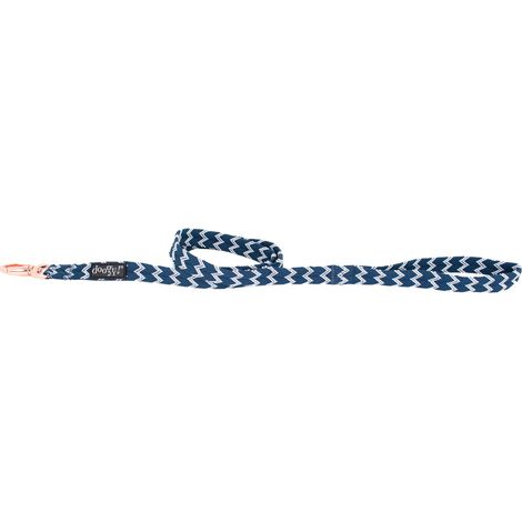 Laisse nylon bleu Brasil Doogy