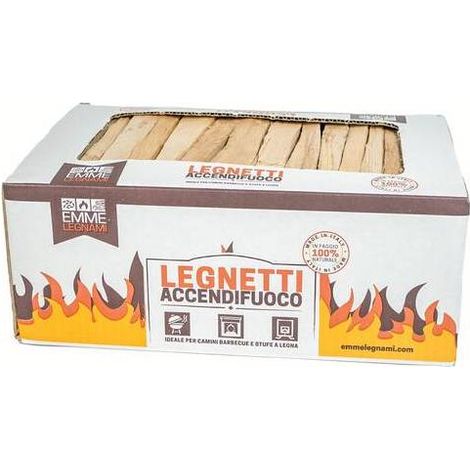 LEGNETTI ACCENDIFUOCO 6 KG FAGGIO CIRCA SCATOLA