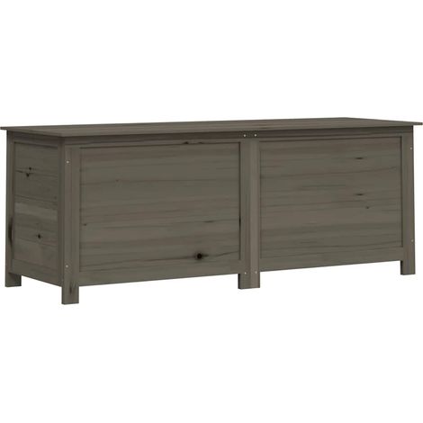 Maison Exclusive - Scatola Cuscini Antracite 150x50x56 cm Legno Massello di Abete