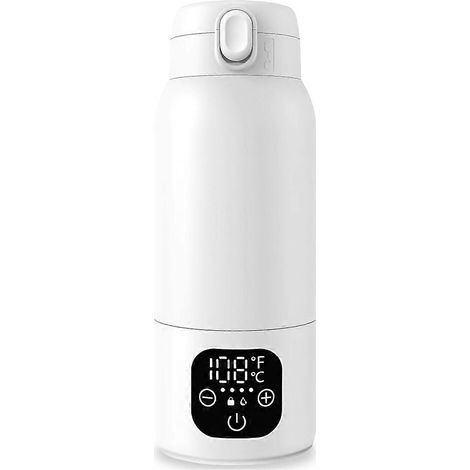 Tragbarer Flaschenwärmer für unterwegs, ideal für Säuglingsnahrung, 500-ml-Flaschenwärmer mit langlebigem 11.000-mAh-Akku und schneller Aufheizzeit (1/5)
