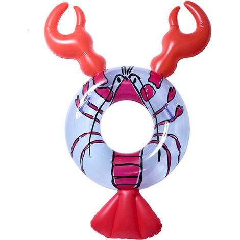 bouée gonflable géante en forme de homard pour piscine flottante, festival aquatique (1/5)